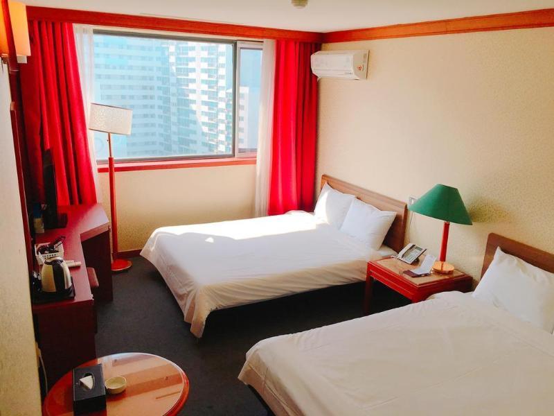 Dawn Beach Hotel Busan Exterior foto