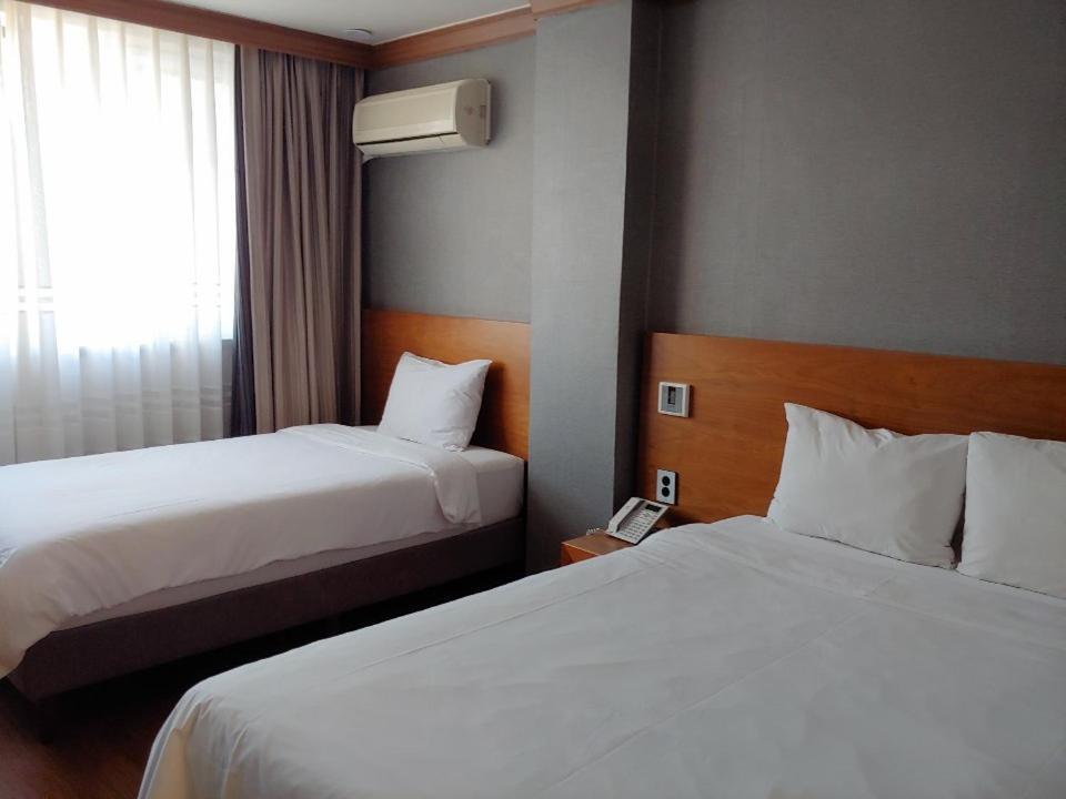 Dawn Beach Hotel Busan Exterior foto